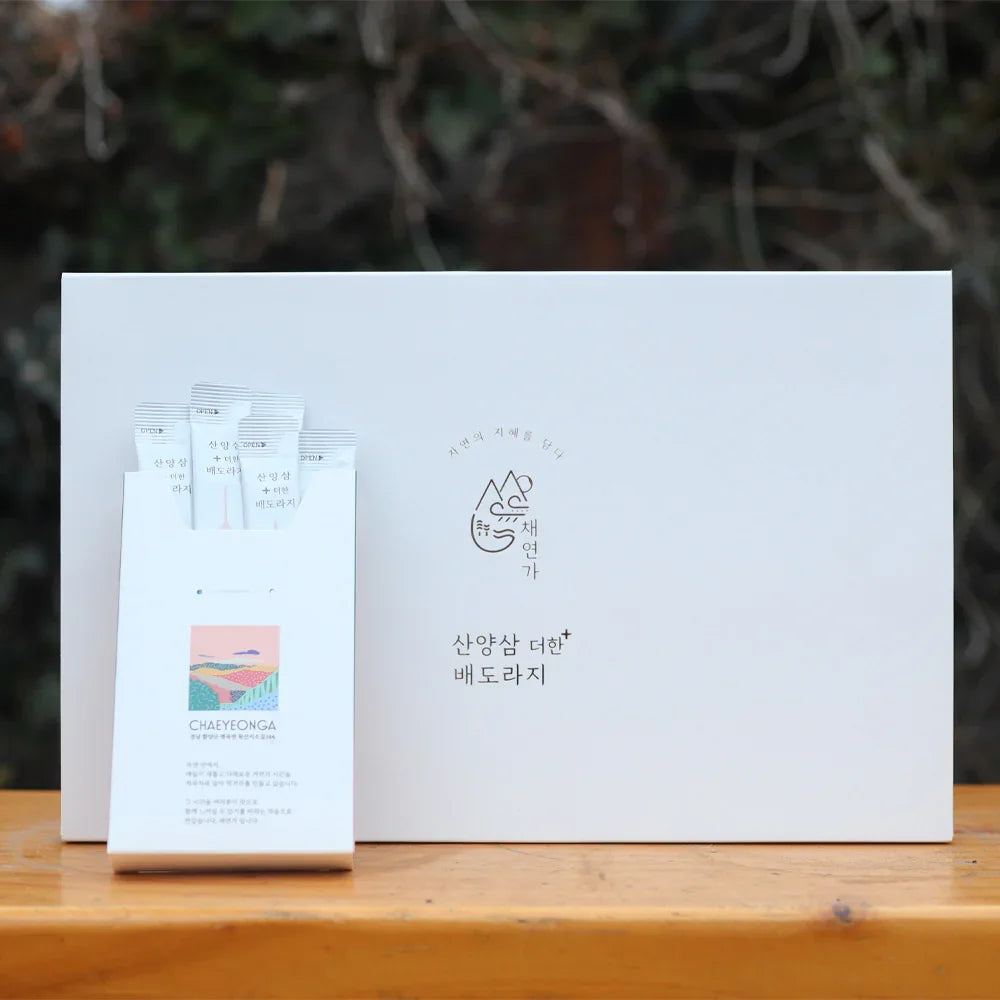 산양삼 더한 배도라지