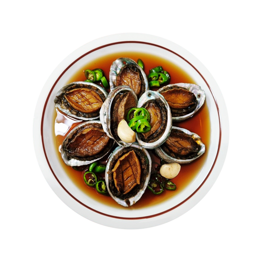 Jeju  Gimnyeong Soy sauce marinated garlic abalone 600g