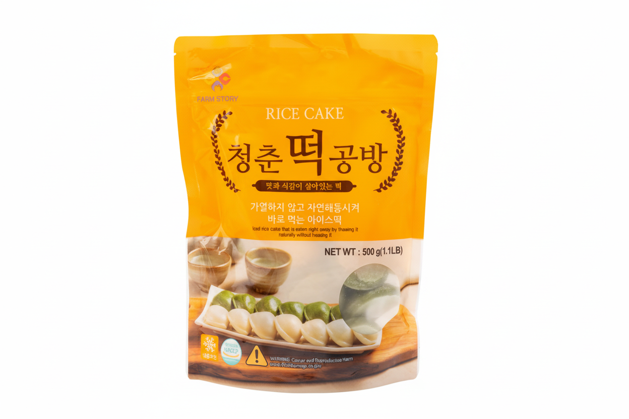 Rice cake with Red Bean (500g, 1.1lb)