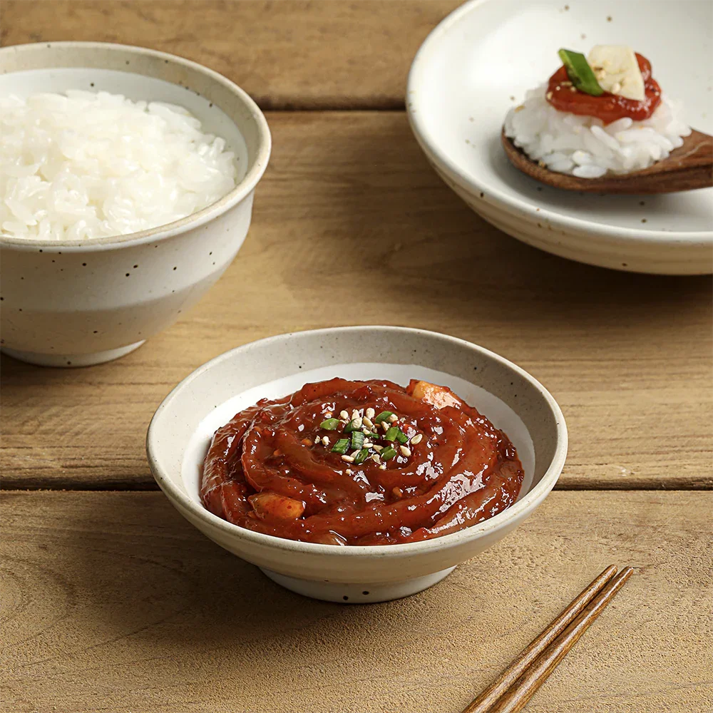 Onggojib Barley Sprout Ojingeo-jeot (Salted Squid)