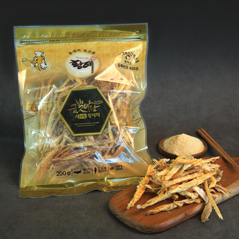 Hwangtaechon Golden Wind Yongdaeri Hwangtaechae 200g