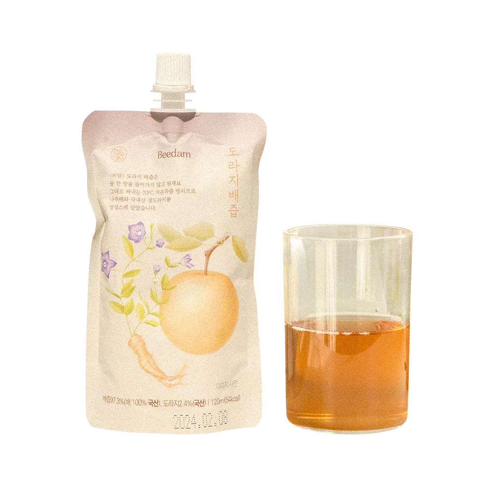 비담 도라지 배즙 120ml X12