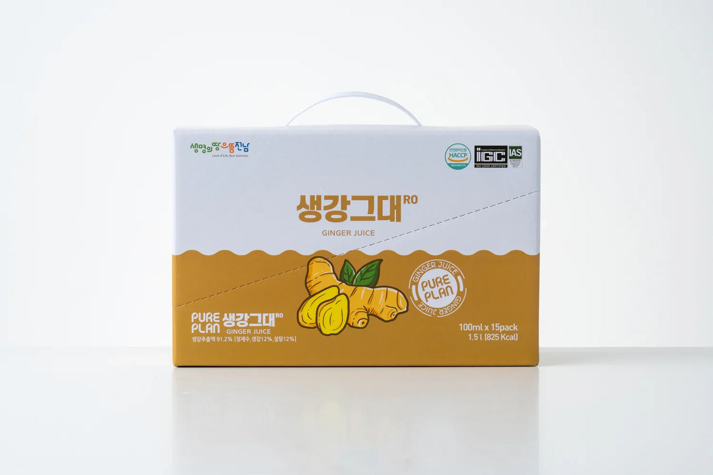 퓨어플랜 생강그대로 선물세트 100mlX15
