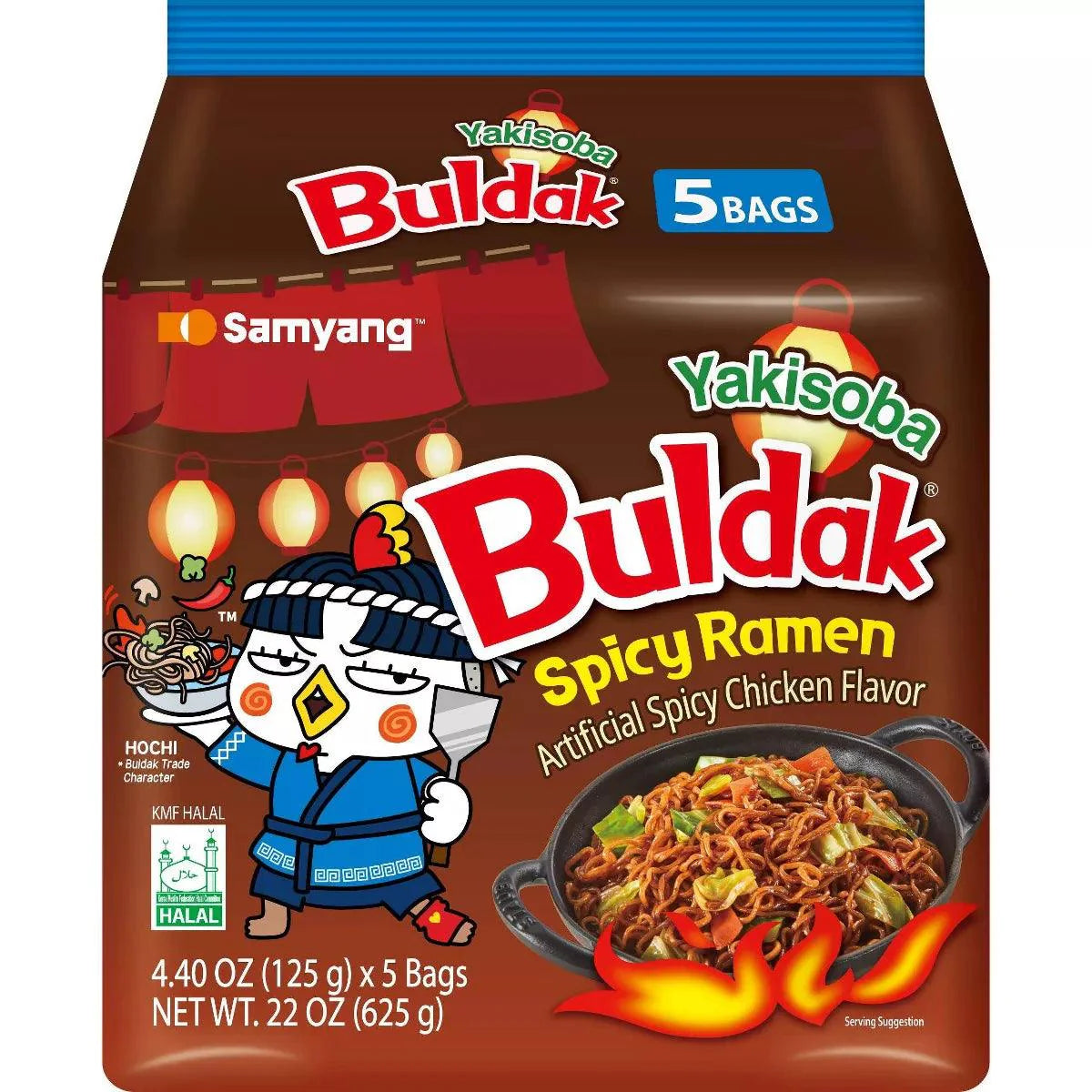 Buldak Ramen Yakisoba Flavor 5 pack