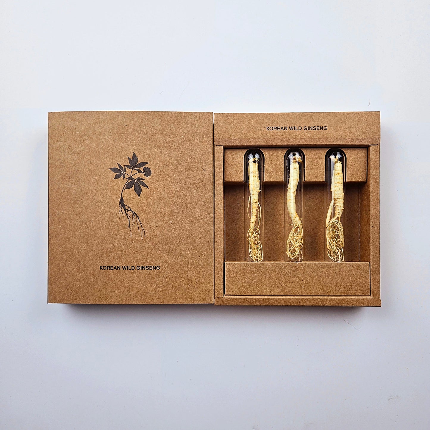 Freeze-dried 5-Year-Old Wild Ginseng With Craft Box(3 Roots)