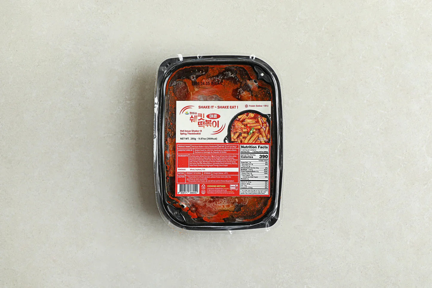 핫이슈 쉐킷 매콤 떡볶이