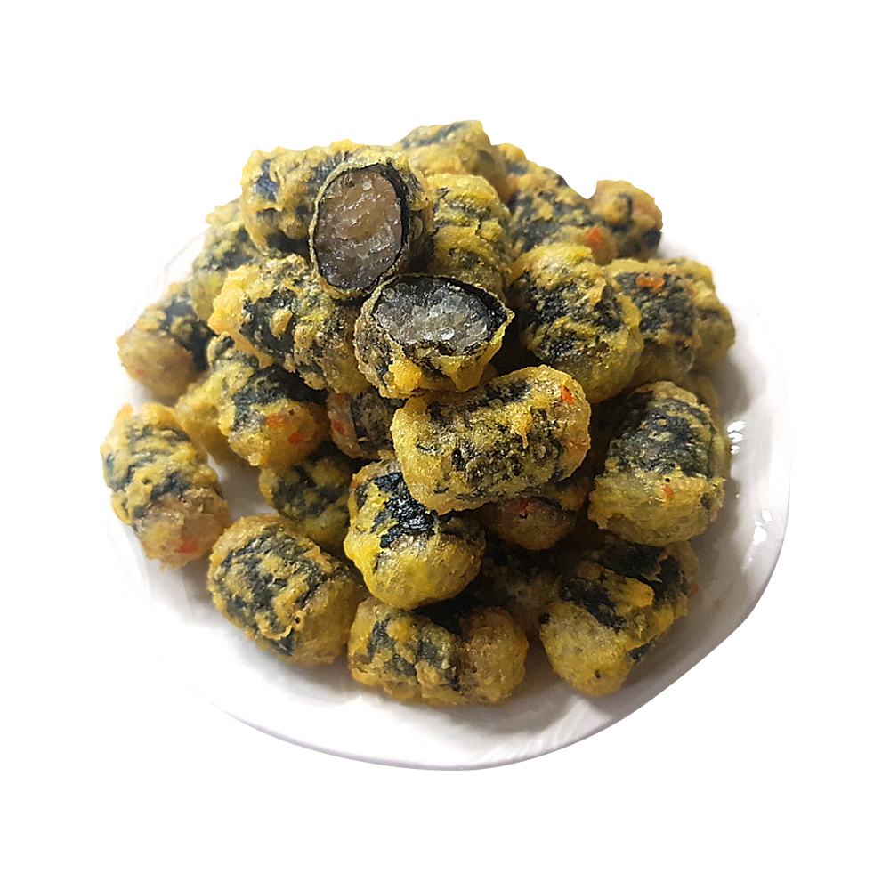 Fried seaweed discount
