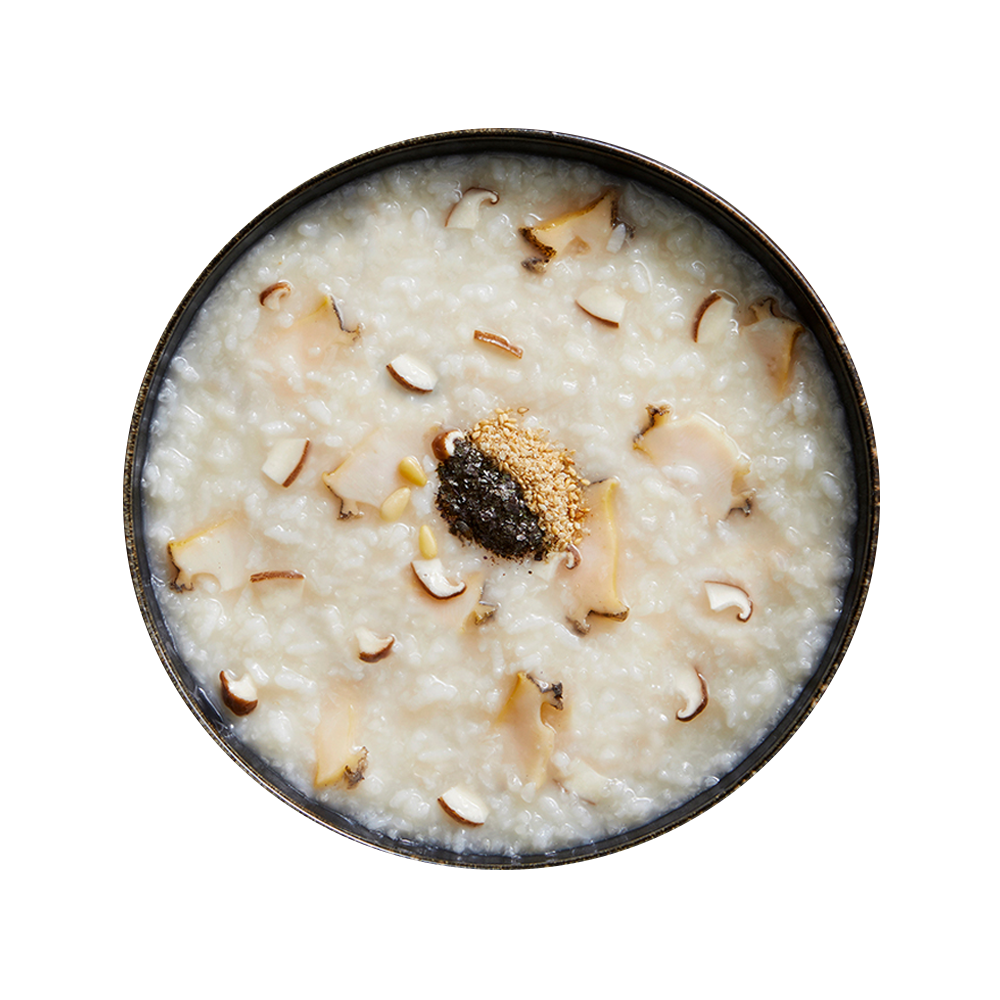 전복버섯죽