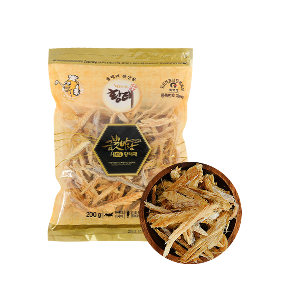Hwangtaechon Golden Wind Yongdaeri Hwangtaechae 200g