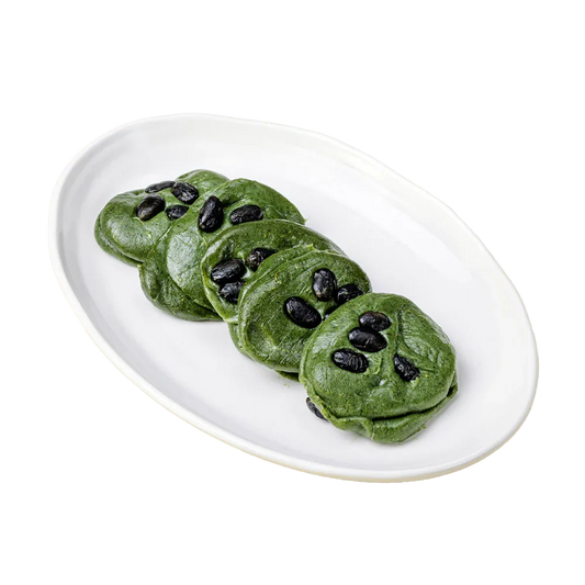 Oho Ssuk-Gae-Tteok(Mugwort rice cake)