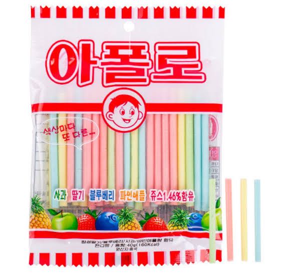 Apollo Straw Candy