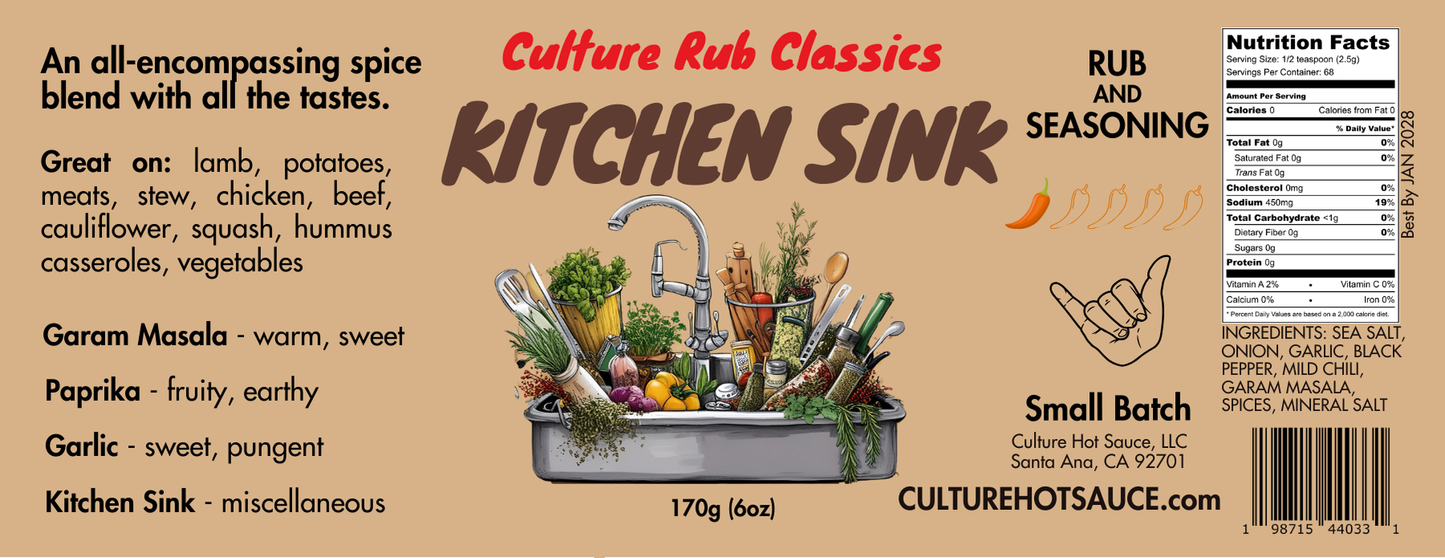 Kitchen Sink Rub