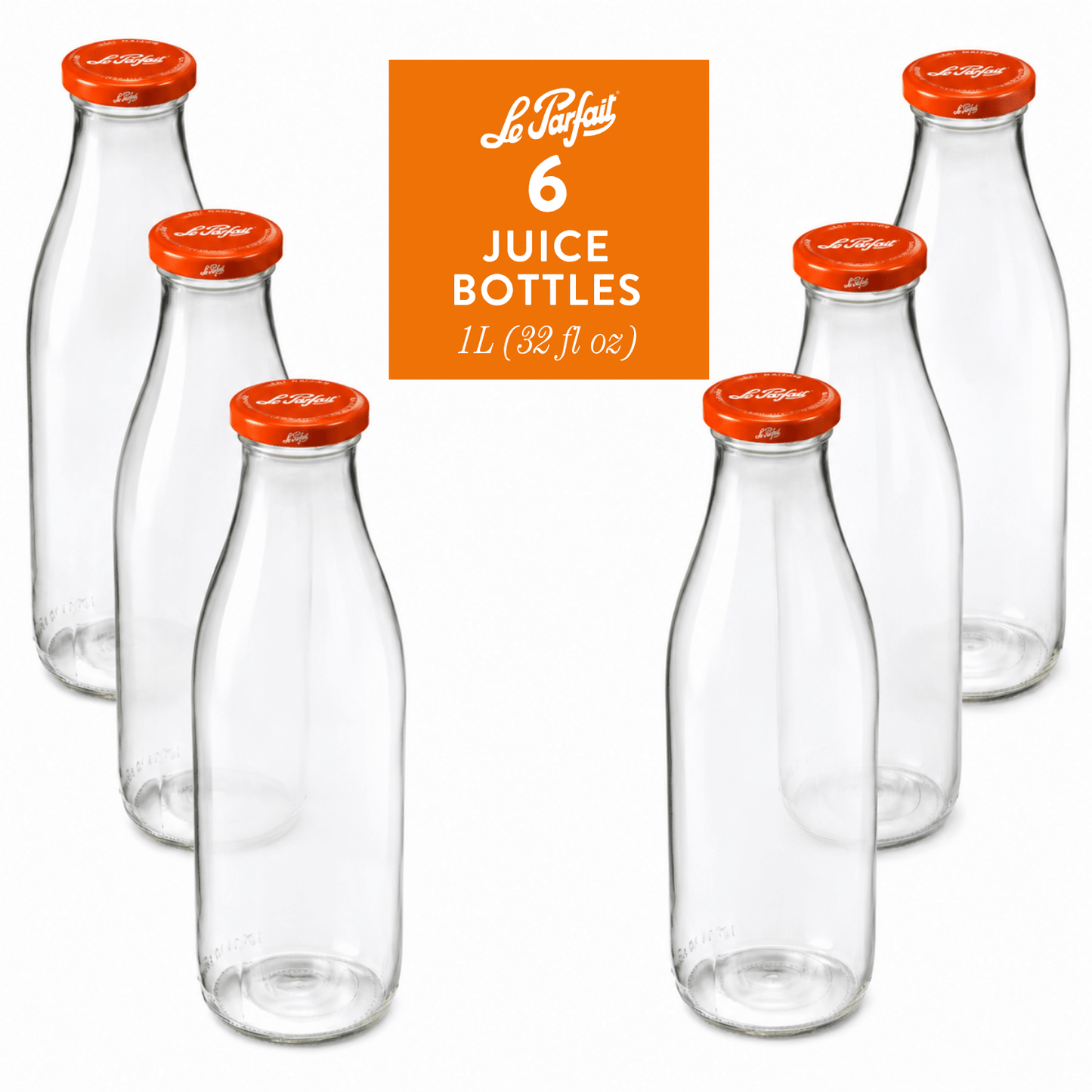 Le Parfait Swing Top and Milk Bottles
