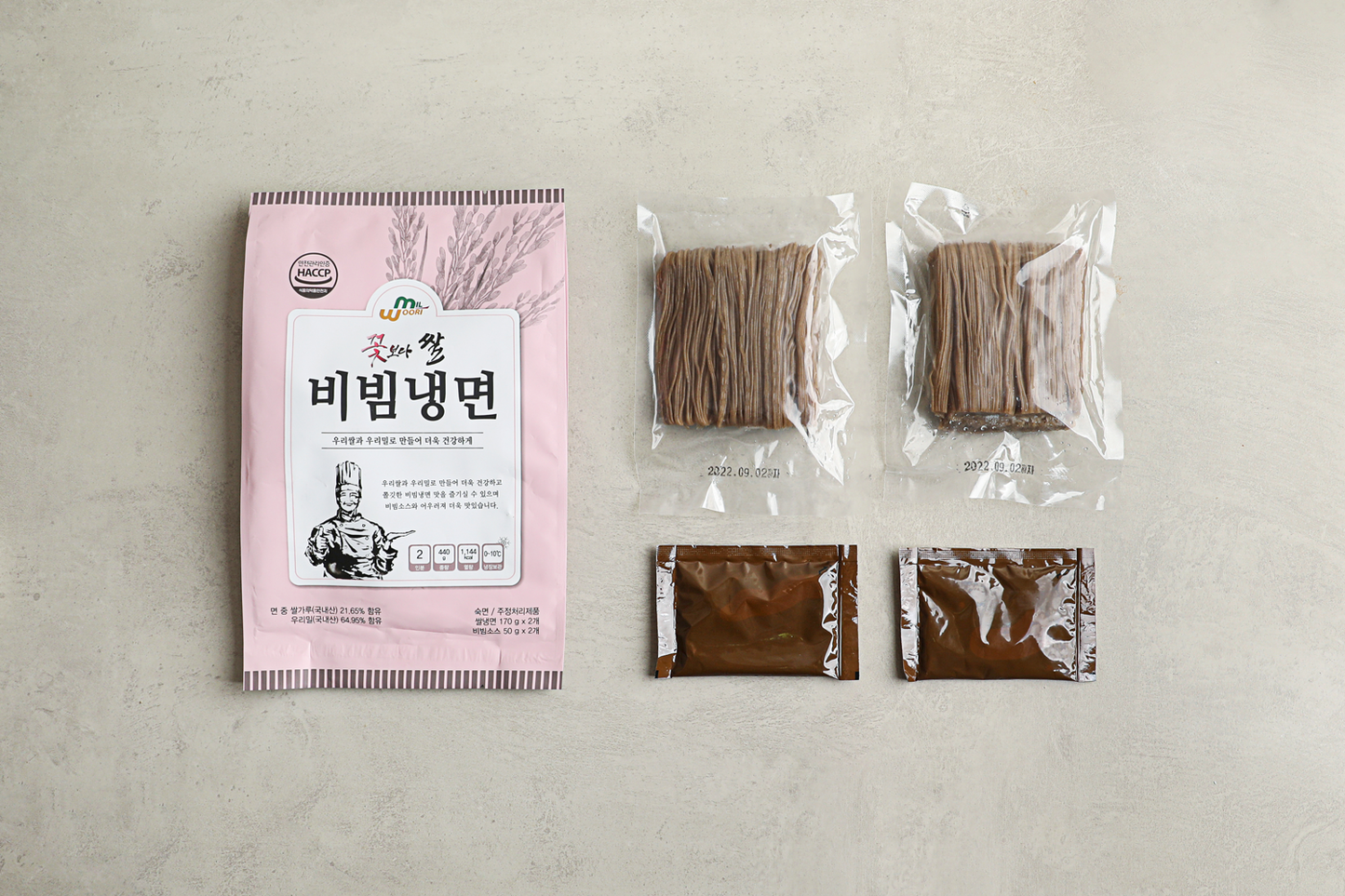 Rice over Flowers Bibim Naengmyeon (Spicy Buckwheat Noodle)