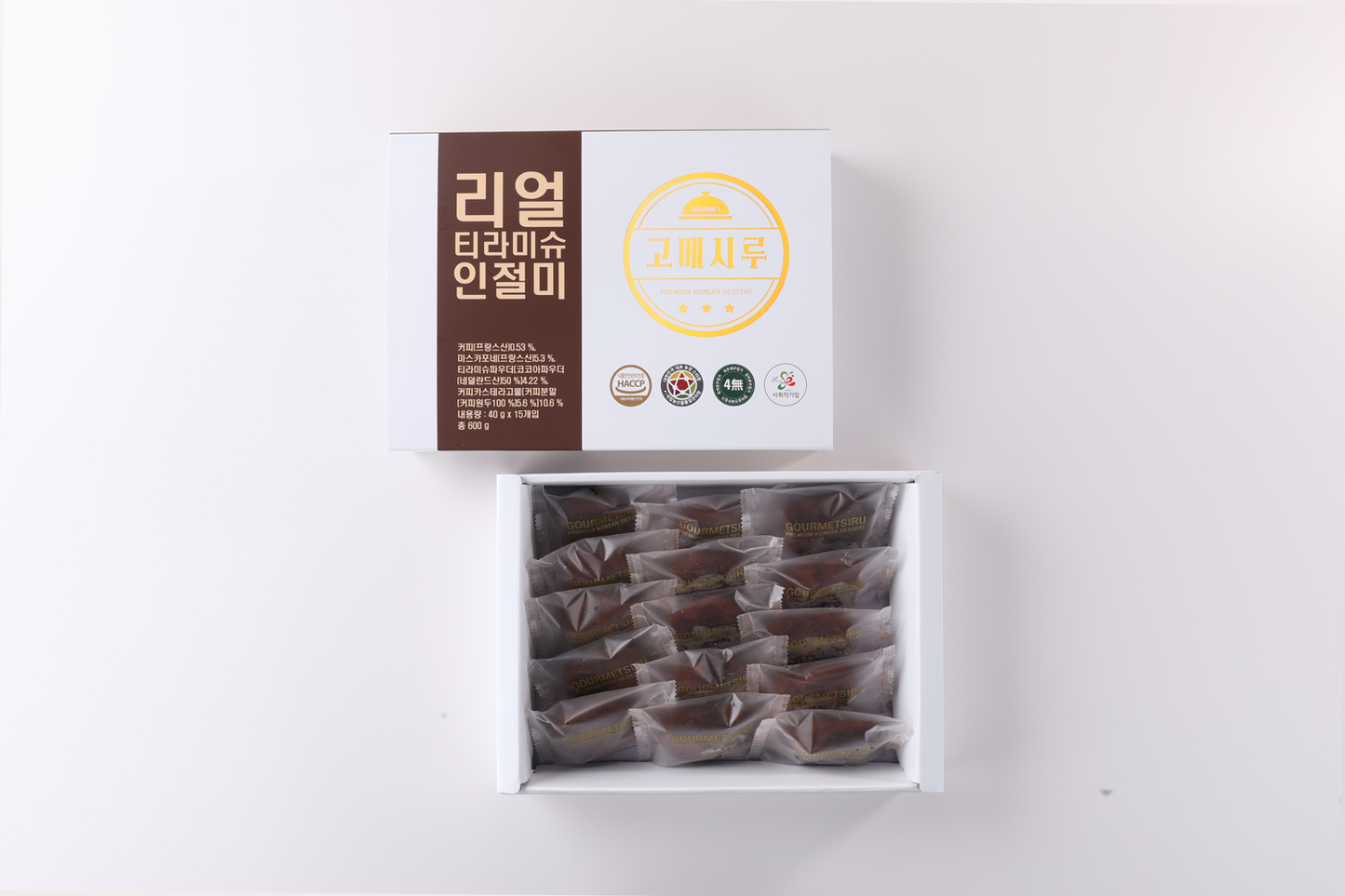 Gourmetsiru Real Tiramisu Injeolmi