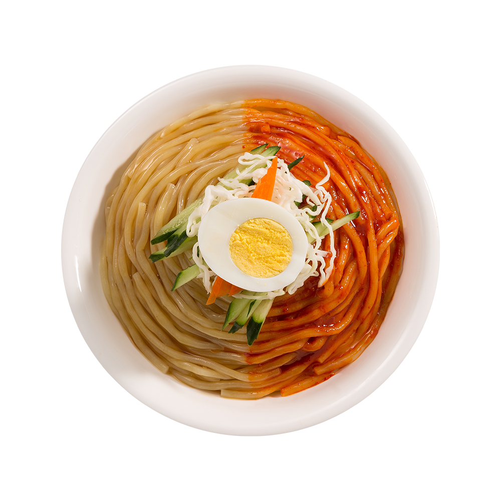 Nadri Ganjjolmyeon (Chewy Noodles in Spicy Sauce and Soy Sauce)