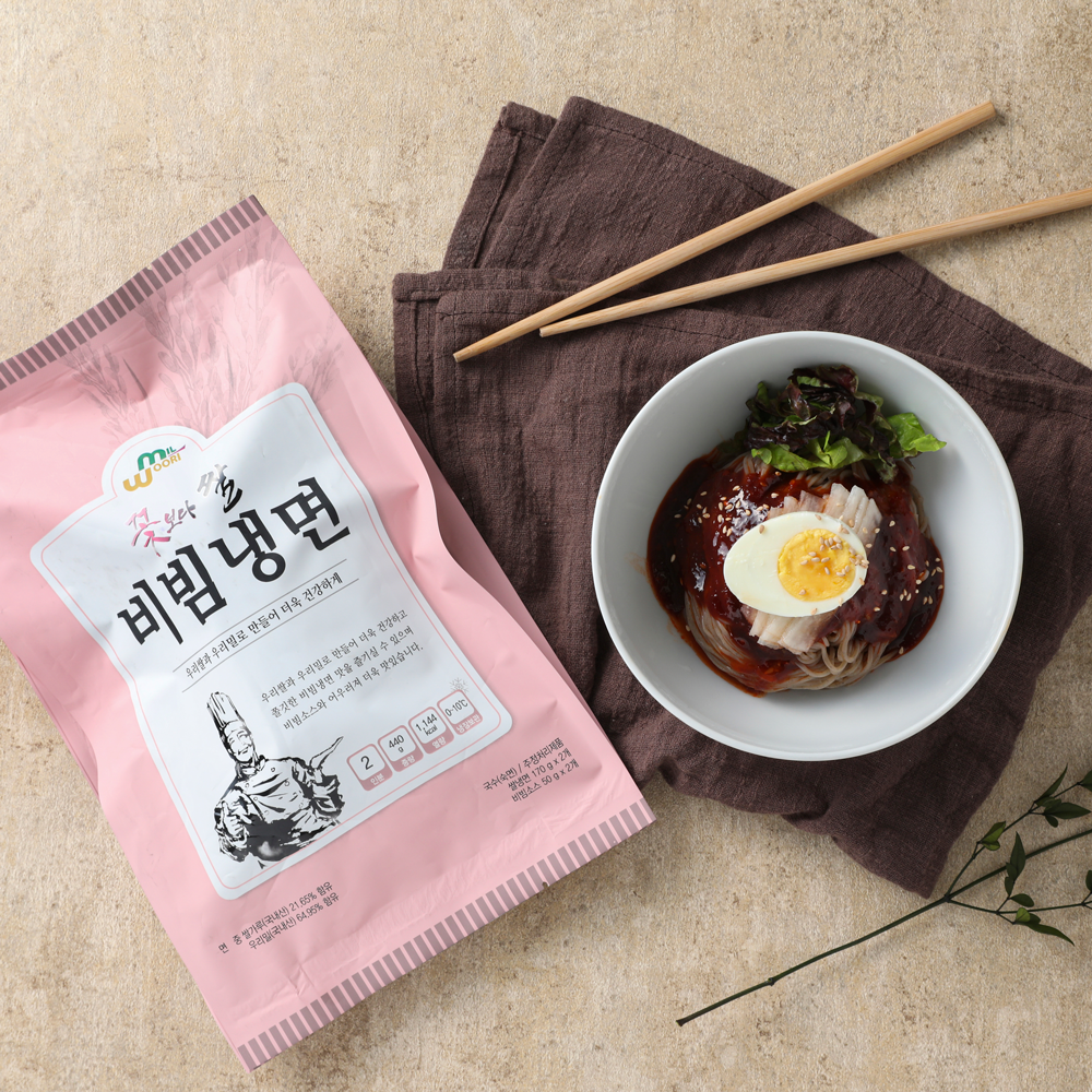 Rice over Flowers Bibim Naengmyeon (Spicy Buckwheat Noodle)