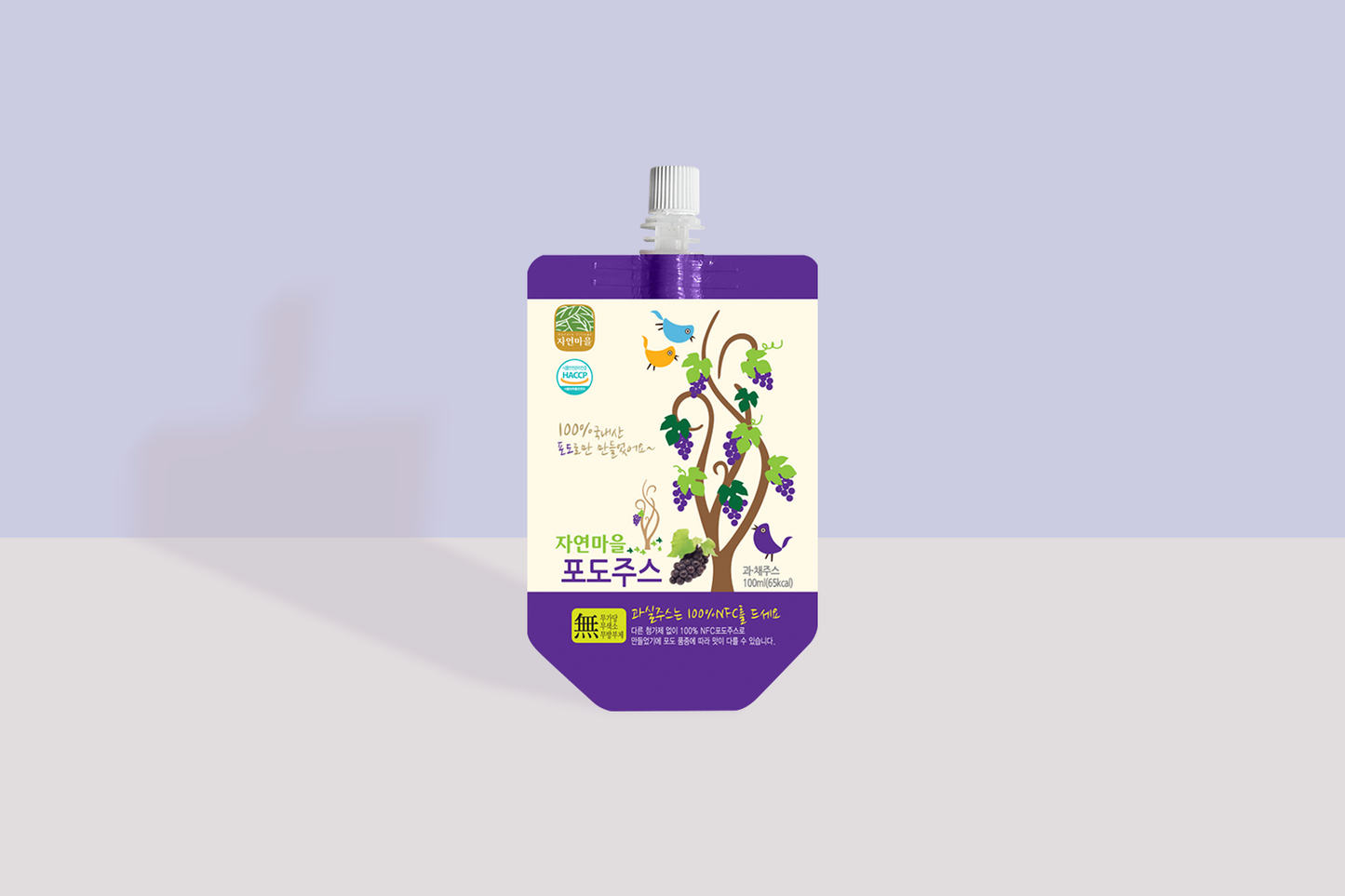 Nature Village GRAPE JUICE (3.4oz X 10)