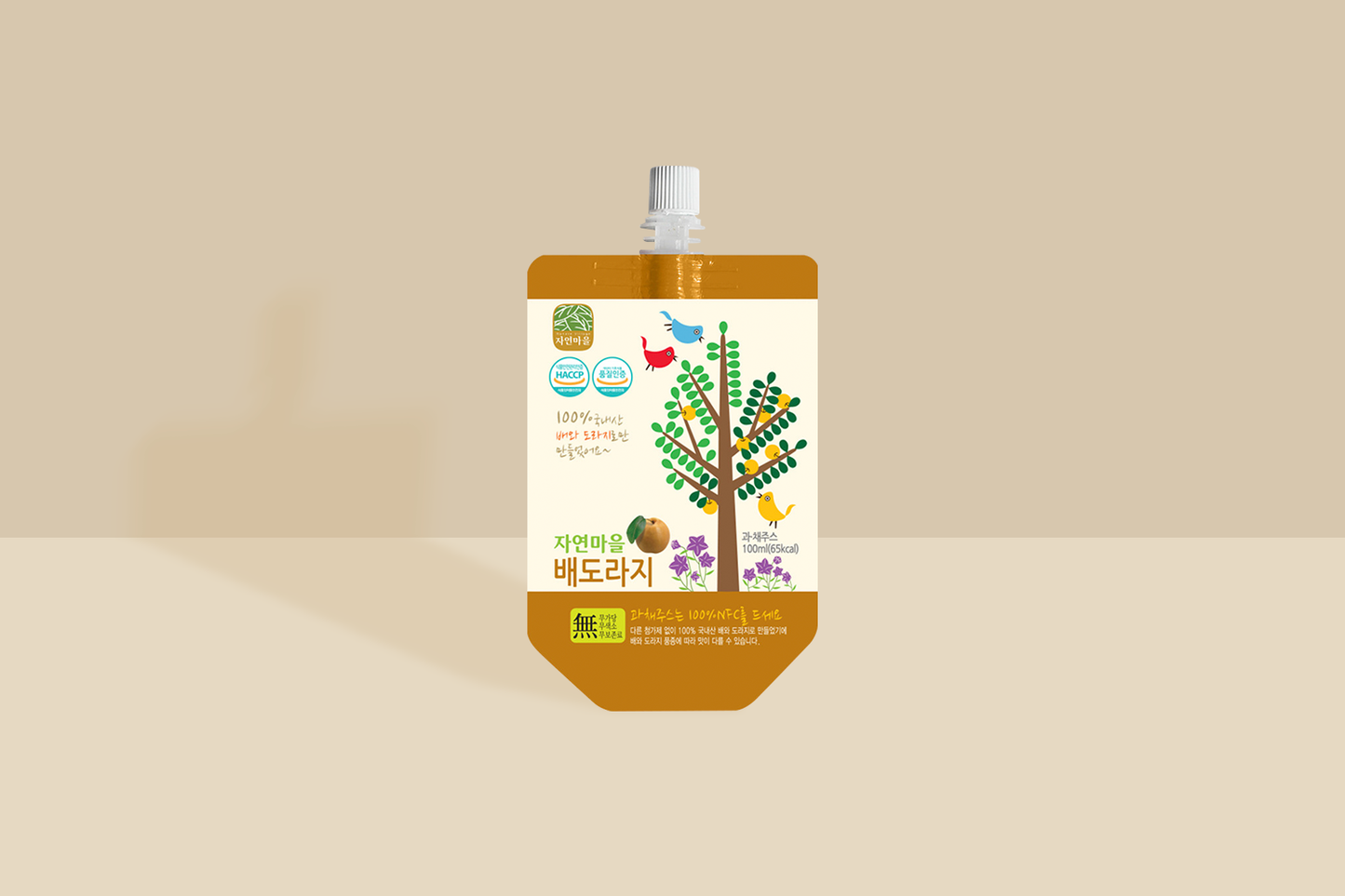 자연마을 배도라지주스 (100ml X 10)