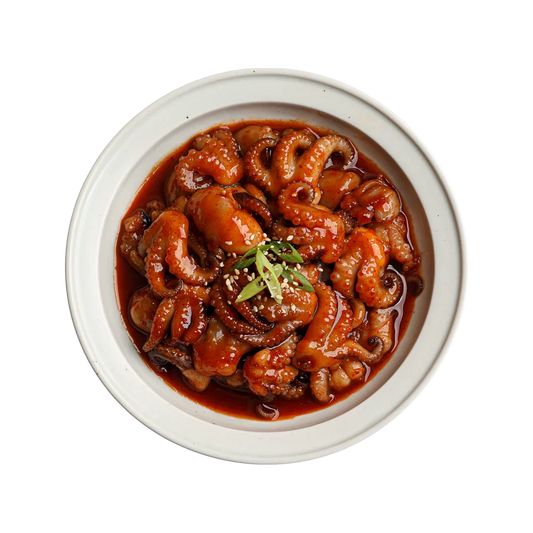 Babien Jjukkumi-bokkeum (Spicy Webfoot Octopus Stir Fry)