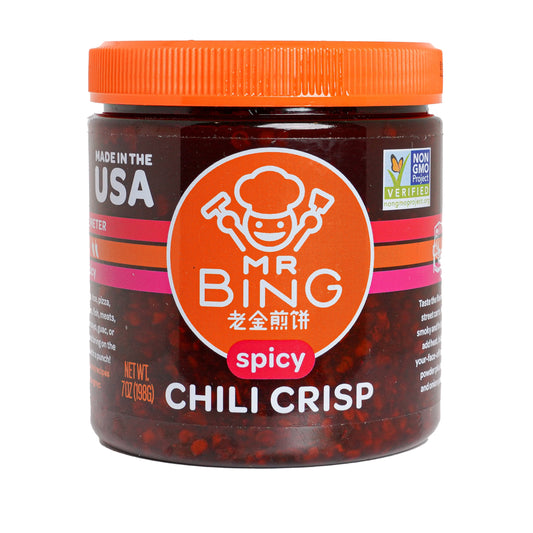 Mr Bing Chili Crisp 7 oz - Spicy