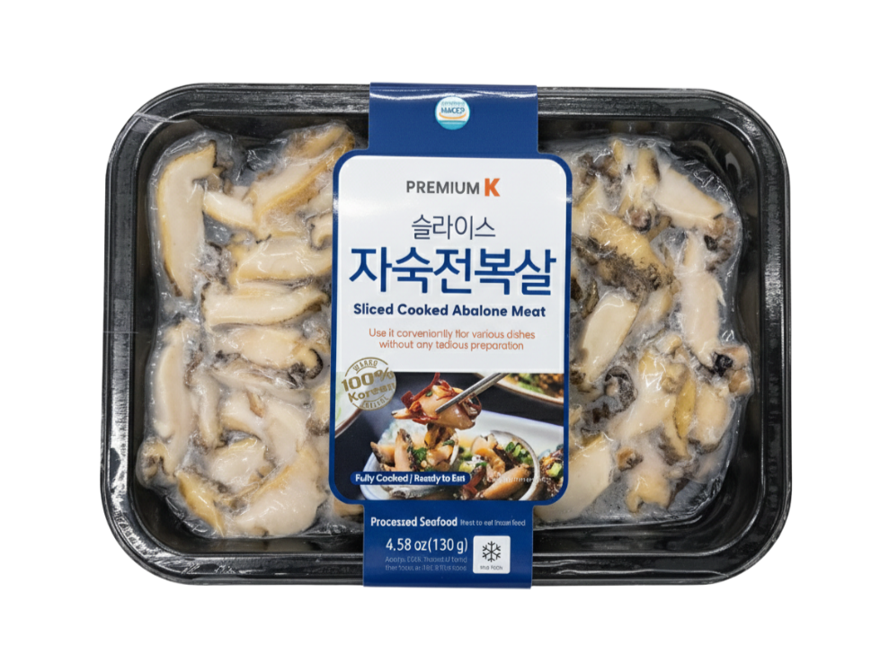 Premium Sliced Cooked Abalone (130g, 4.59oz)