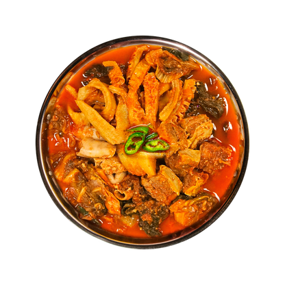 Beef Small Intestine Stew with Dried Cabbage