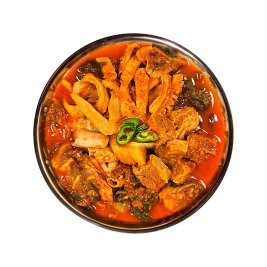 Beef Small Intestine Stew with Dried Cabbage
