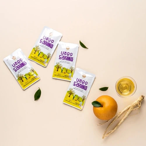 Najuiga Pure Balloon Flower Root and Pear Juice (100ml x 20 Pouches)