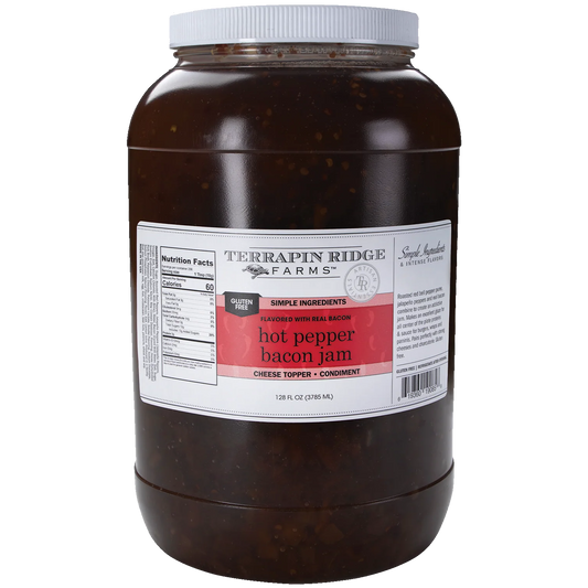 Hot Pepper Bacon Jam - 1 gallon jug - MEALTONES