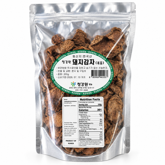 [Cheonggangwon] Dried Jerusalem Artichoke (300g, 10.58 oz)