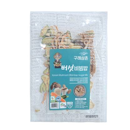Korean Mushroom Bibimbap Veggie Mix (25g, 0.88oz)