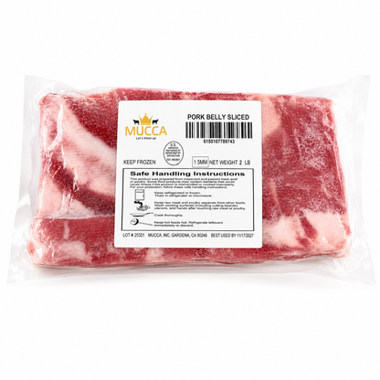 Premium Pork belly Thin Slice 1.5mm (2lb)