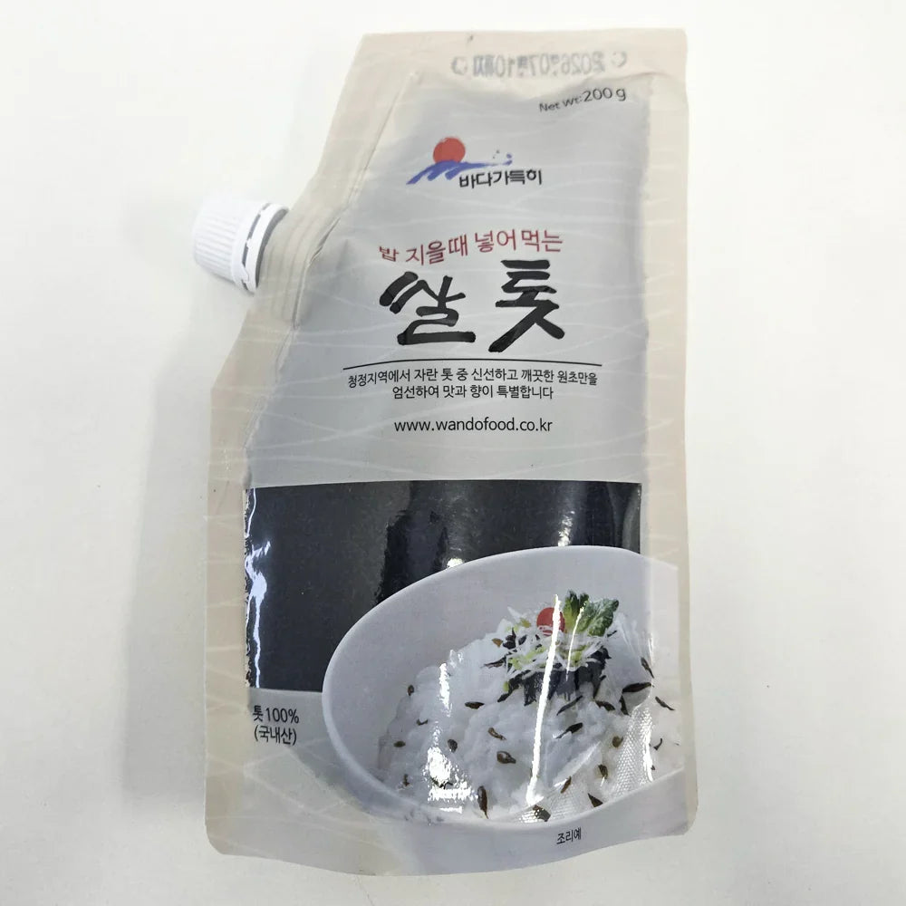 Wando Seafoods – Rice Cooking Seaweed (Tot) (200g,7.05 oz)