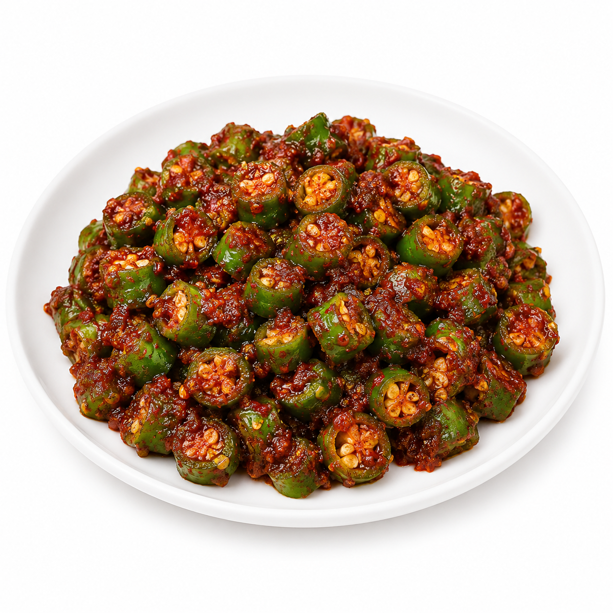 [Hwangje] Seasoned Green Pepper (454g, 1lb)
