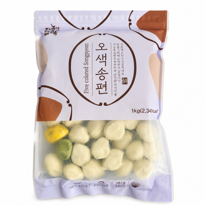 [Janong] Five-Color Songpyeon (1kg, 2.2lb)
