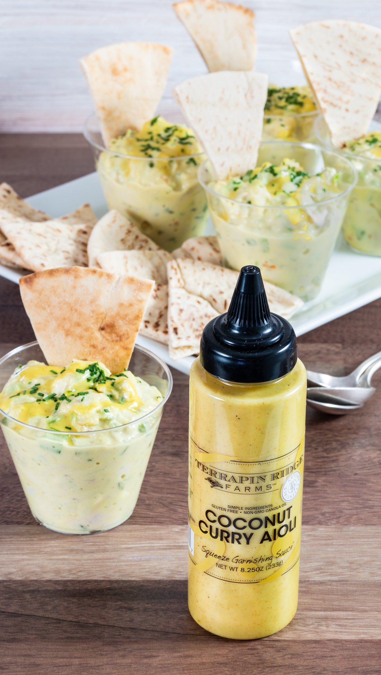 Coconut Curry Aioli Garnishing Squeeze - 8.25 oz