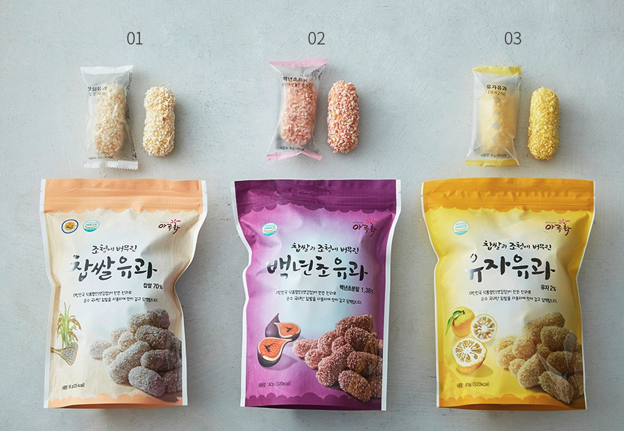 Aruhwa Damyang Hangwa – Premium Korean Yuga (3 Flavors)