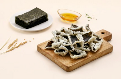 Korean Crispy Seaweed Snack (Kim Bugak)(60g, 2.12oz)