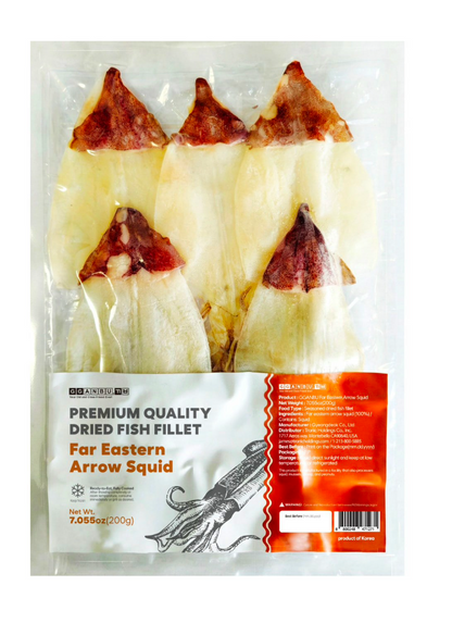 Premium Dried Far Eastern Arrow Squid(200g,7.05 oz)