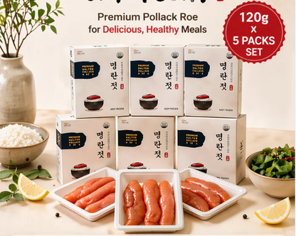 A Full Meal with Pollack Roe Set [ 120g x 5 packs ]