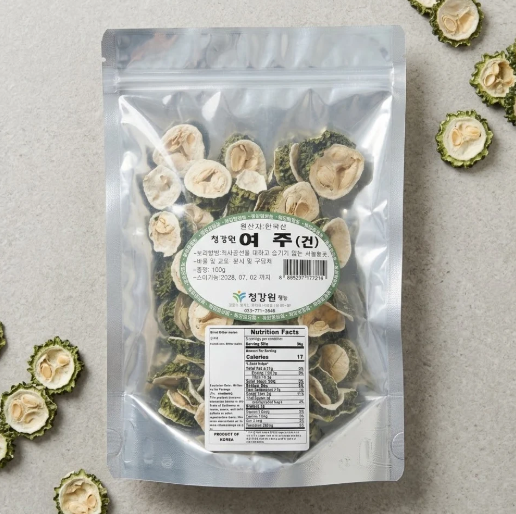 [Cheonggangwon] Dried Bitter Melon (100g, 3.53 oz)