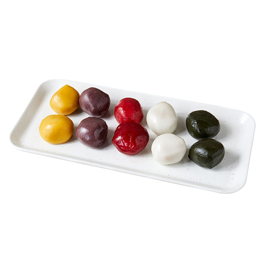 O-Saek-Al-Kool-Tteok(5-colored Honey Filled Rice Cake)