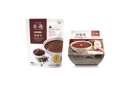 Danpat Juk(Sweet Red Bean Rice Porridge)