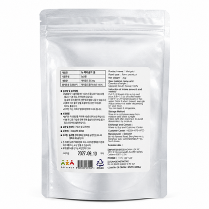[Soljiwon] Marigold Flower Tea (30g, 1.06oz)
