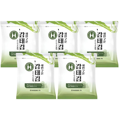 [Haenong] Roasted Gamtae Seaweed (20g, 0.71 oz)