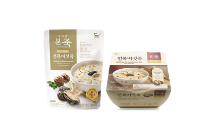 Jeonbok Beoseot Juk(Abalone & Mushroom Rice Porridge)