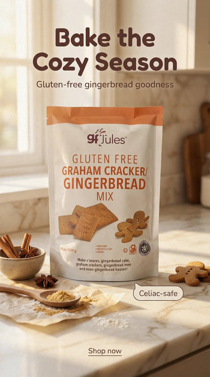 gfJules GF Graham Cracker – Gingerbread Mix