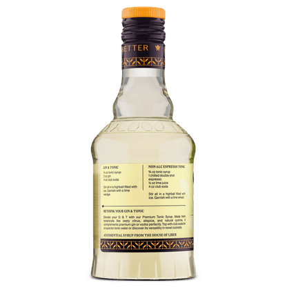 Premium Tonic Syrup
