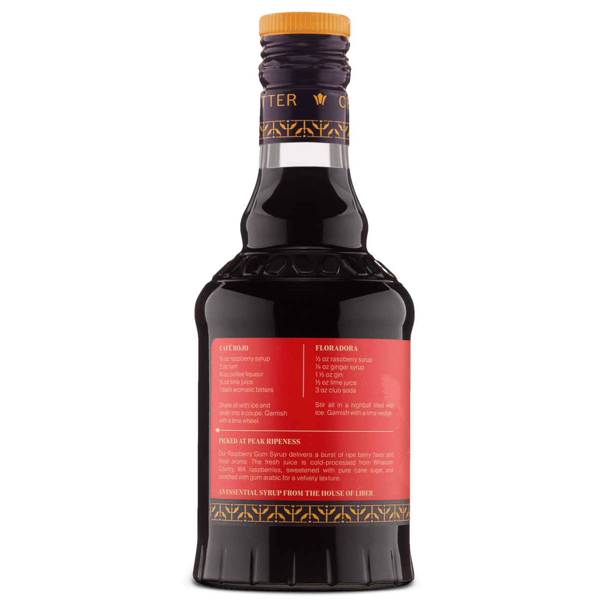 Raspberry Gum Syrup - MEALTONES